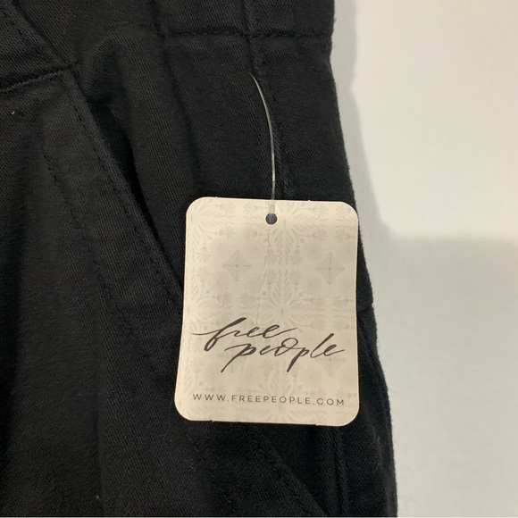 Free People Black Wide Leg Pants Women’s Size 12 - Picture 2 of 10